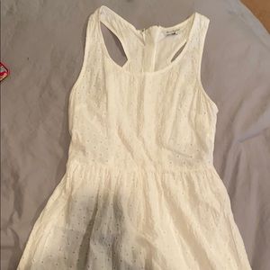 American eagle white eyelet dress